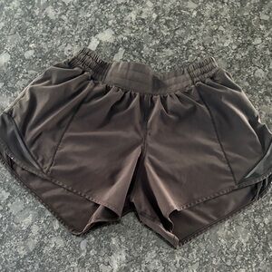 Women's Black Lululemon Athletic Shorts